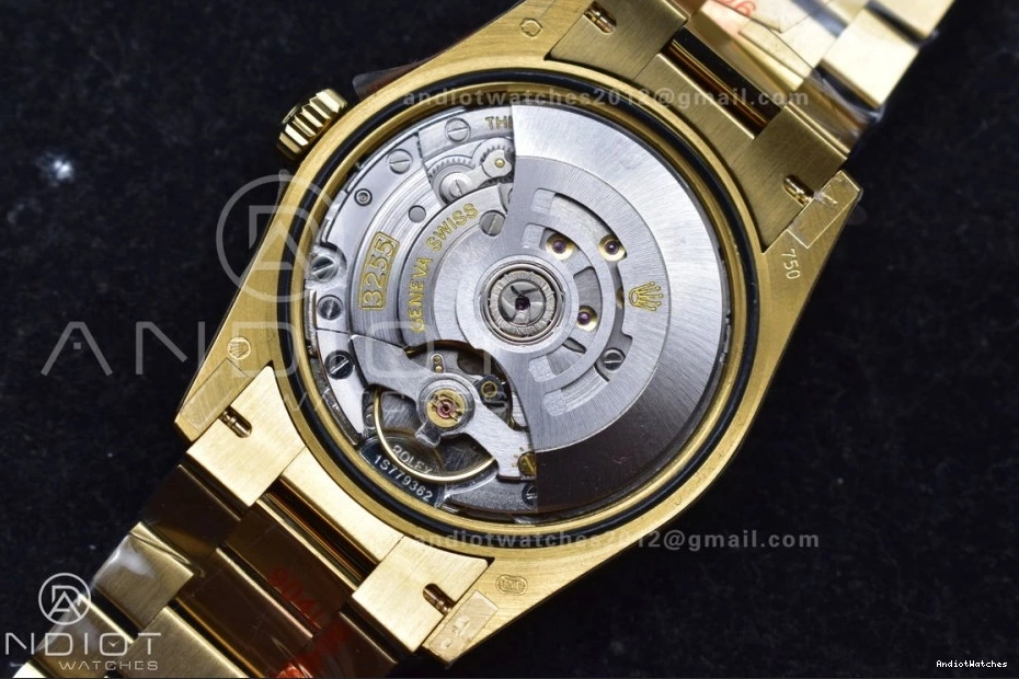 Roman with SportInspired YG on Bracelet vr3255 Edition President QF Marker Grey Weight) 700 904L V5 Dial 36 Steel DayDate (Gain Best 0913